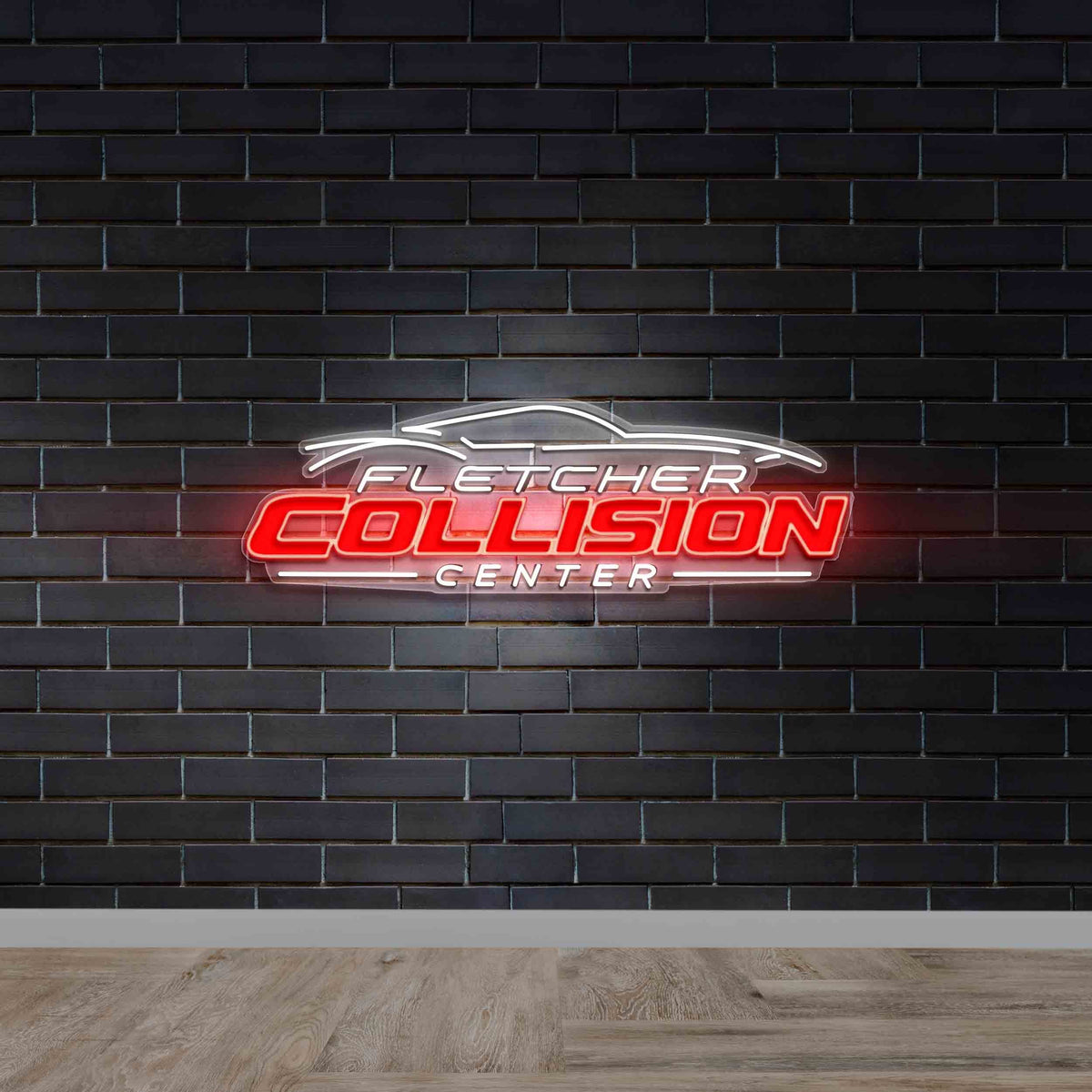 Fletcher Collision Center - Premium Neon Artwork