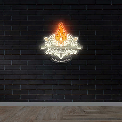 Mild 2 Spicy - Premium Neon Artwork
