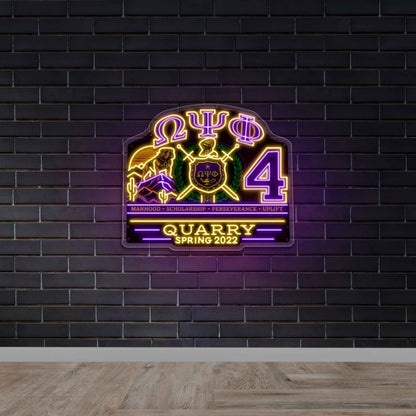 Quarry Spring 2022 - Premium Neon Artwork