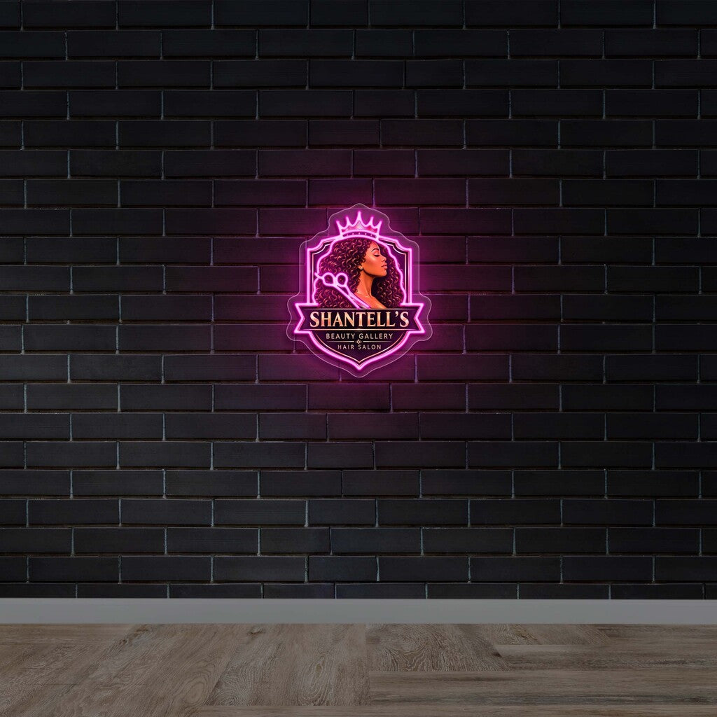 SHANTELL'S BEAUTY GALLERY - Premium Neon Artwork