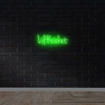 Lil Kricket – Premium Neon Artwork