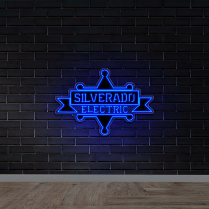 SILVERADO ELECTRIC - Premium Neon Artwork