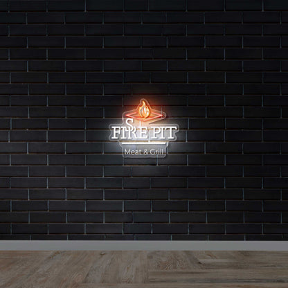 Fire Pit - Premium Neon Artwork