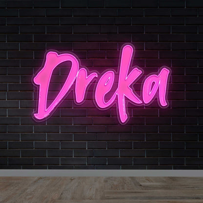 DREKA - Premium Neon Artwork