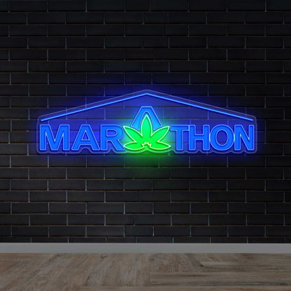 Marathon - Premium Neon Artwork