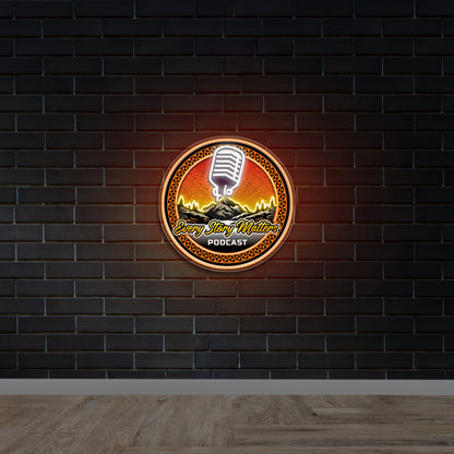 Every Story Matters Podcast - Premium Neon Artwork