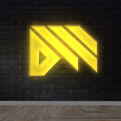 Geometric logo – Premium Neon Artwork