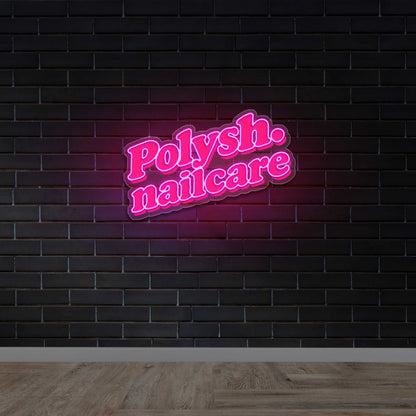 Polysh. - Premium Neon Artwork