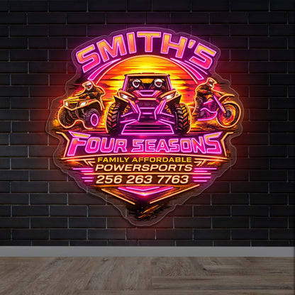 Smith's Four Seasons - Premium Neon Artwork
