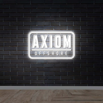 AXIOM OFFSHORE - Premium Neon Artwork