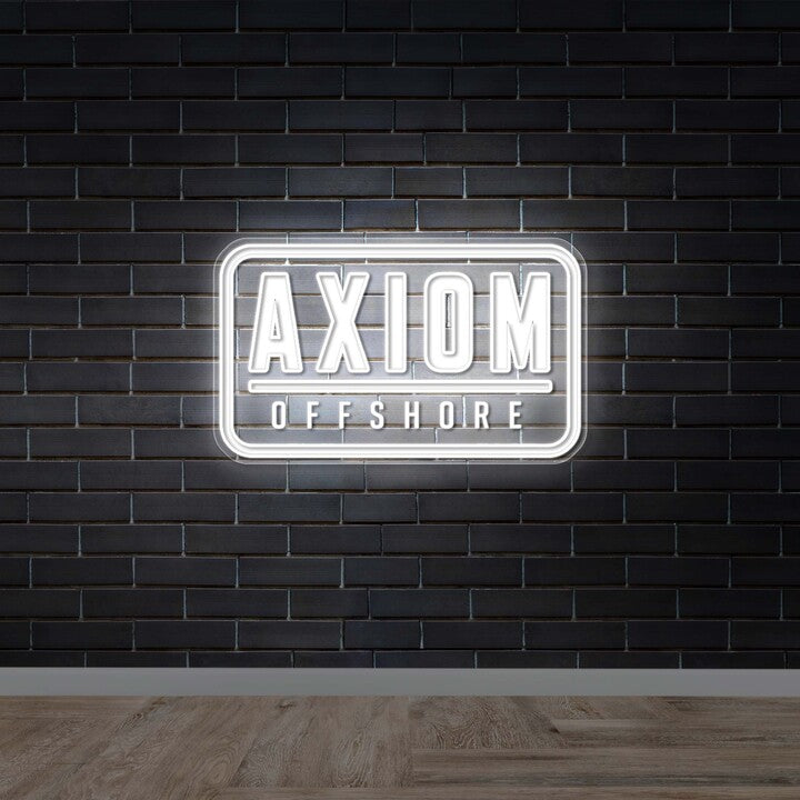 AXIOM OFFSHORE - Premium Neon Artwork