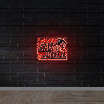 Saw Mill - Premium Neon Artwork