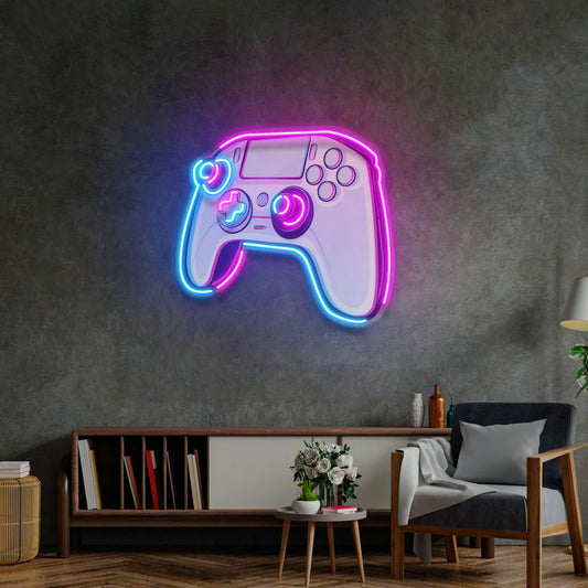 CONTROLLER - Premium Neon Artwork