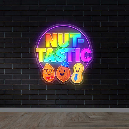 Nut-Tastic - Premium Neon Artwork