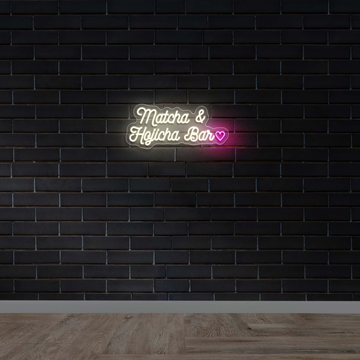 Matcha & Hojicha Bar - Premium Neon Artwork