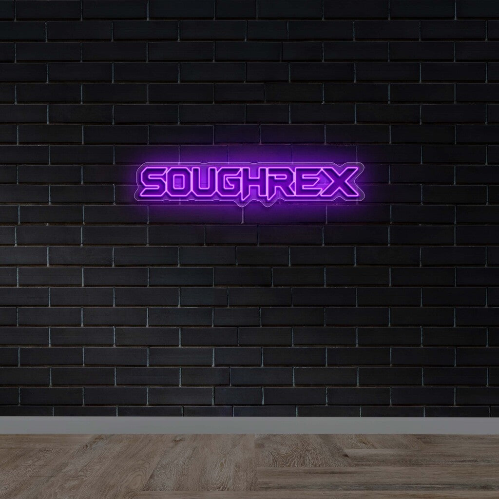 SOUGHREX - Premium Neon Artwork