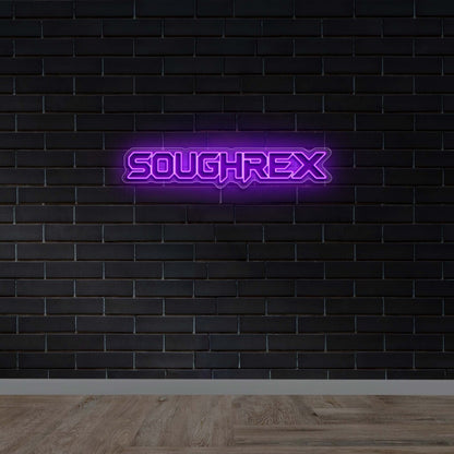 SOUGHREX - Premium Neon Artwork