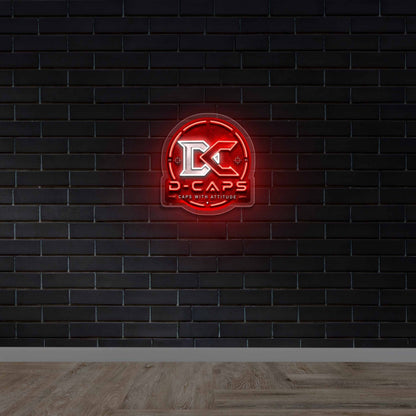DC D-CAPS - Premium Neon Artwork