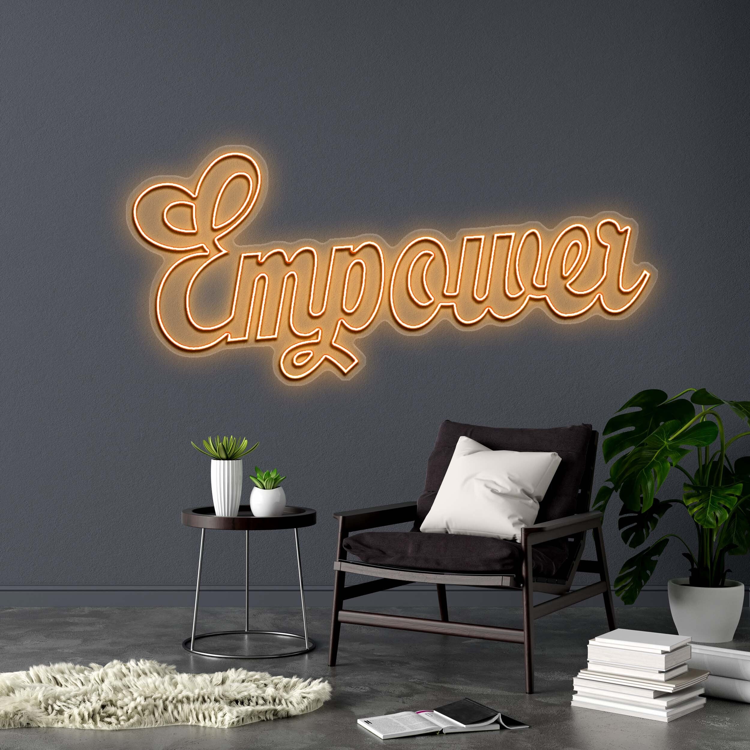 Empower ll - Premium Neon Artwork