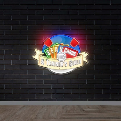 Sear Card - Premium Neon Artwork