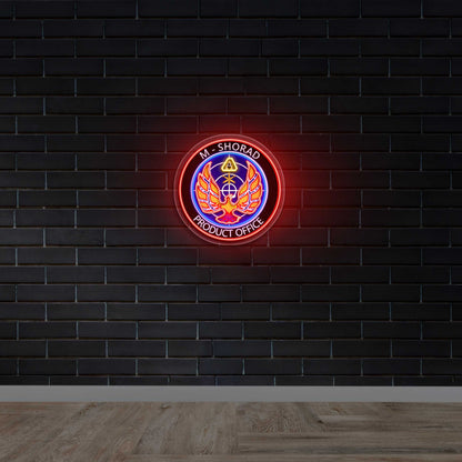 M-Shorad Product Office - Premium Neon Artwork