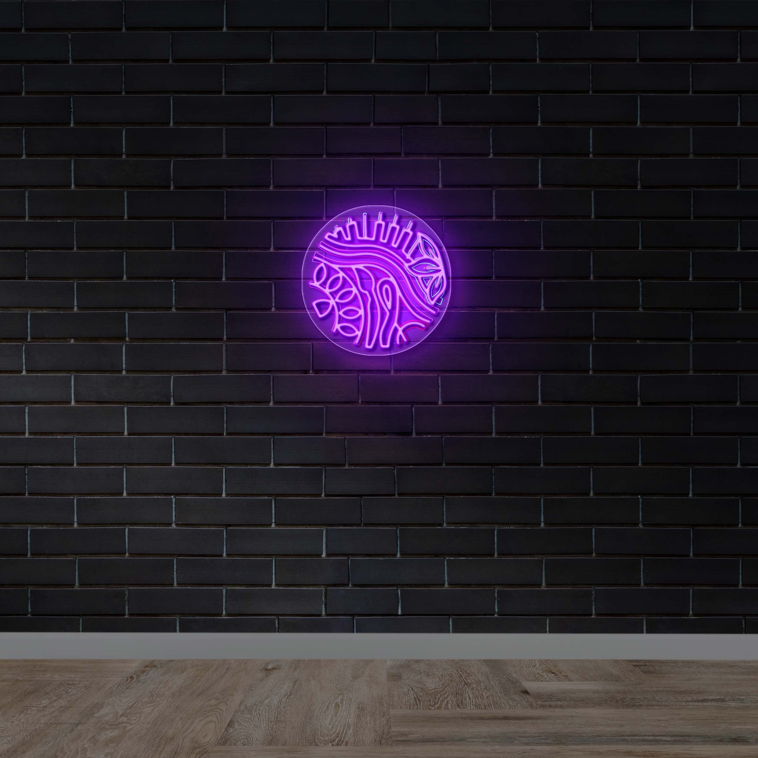 KARI’S COCOA LOGO ICON - Premium Neon Artwork