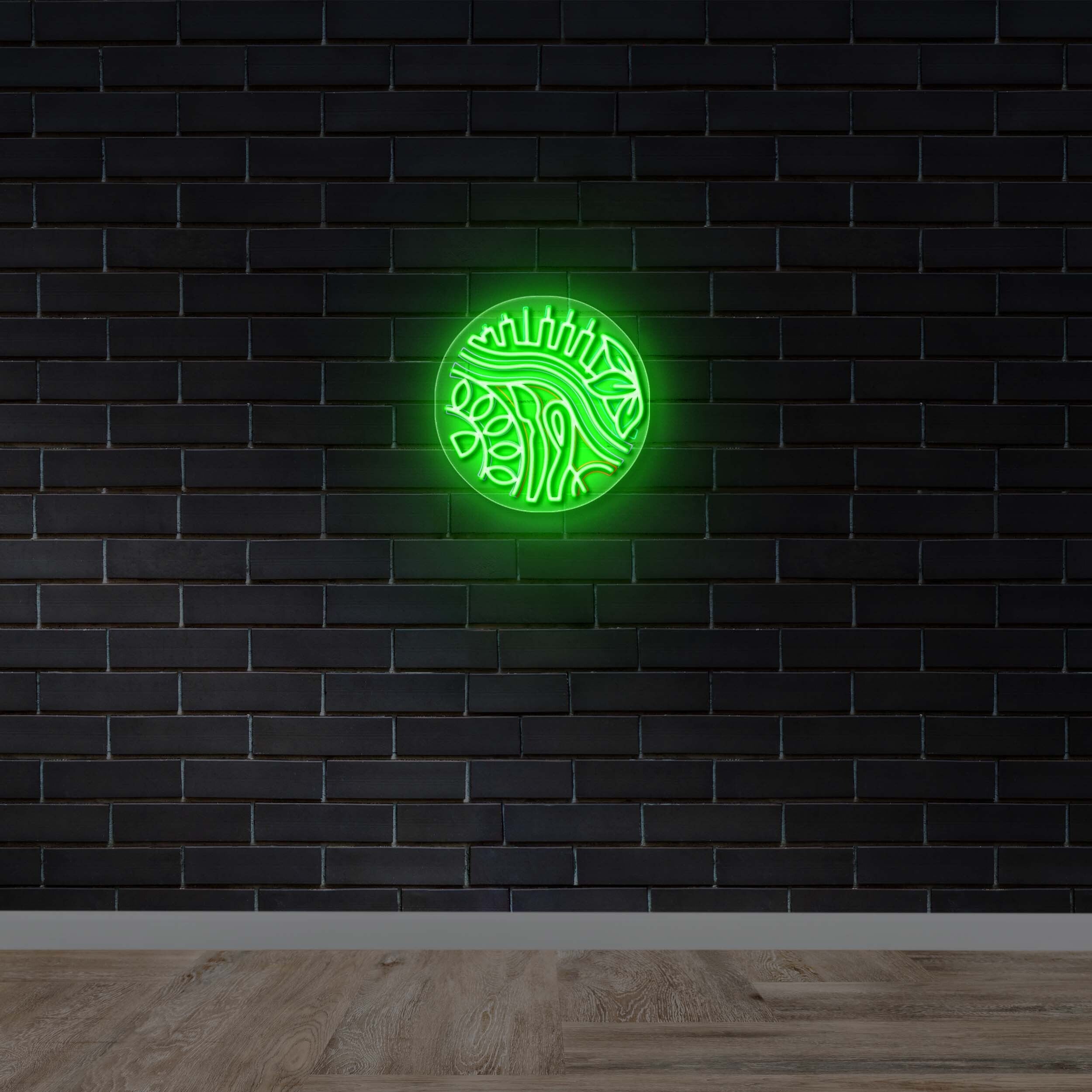 KARI’S COCOA LOGO ICON - Premium Neon Artwork