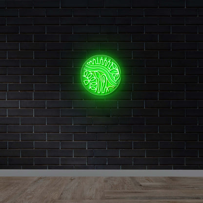 KARI’S COCOA LOGO ICON - Premium Neon Artwork