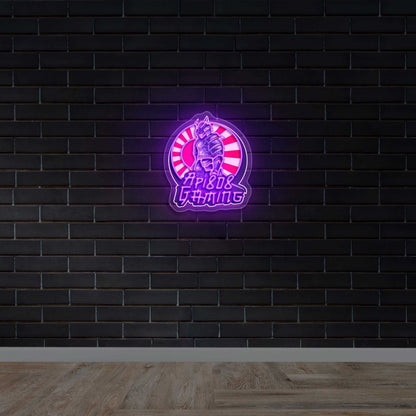API808 Gaming - Premium Neon Artwork