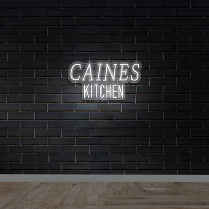 CAINES Kitchen - Premium Neon Artwork