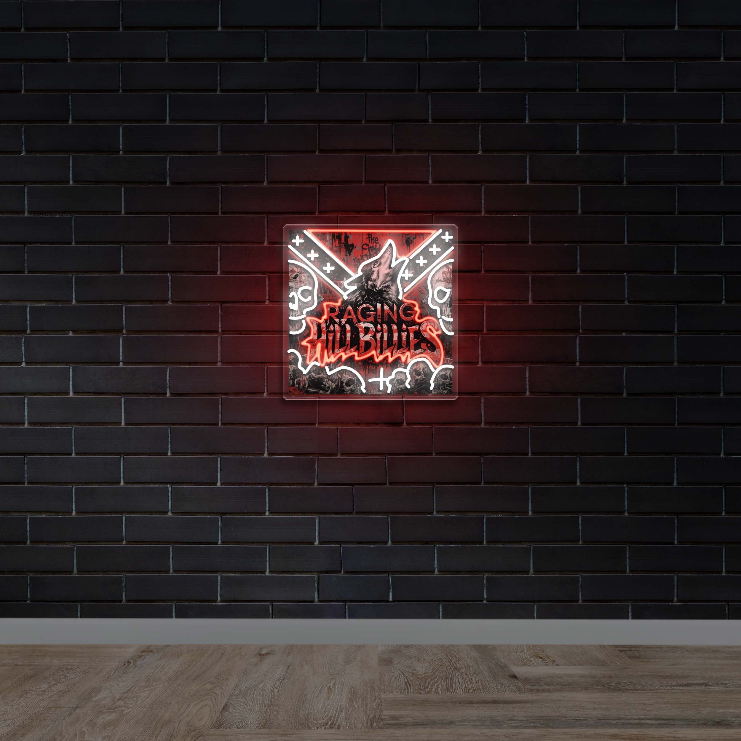 Raging Hillbillies - Premium Neon Artwork