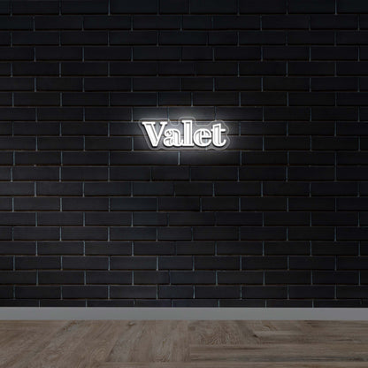 Valet - Premium Neon Artwork