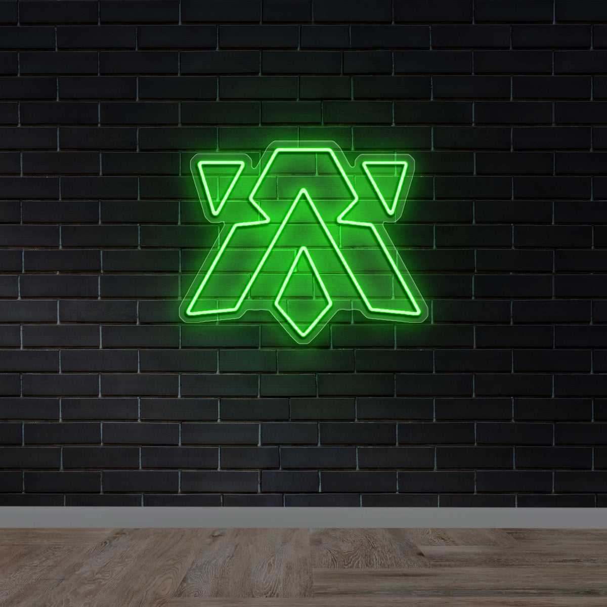 Geometric Star - Premium Neon Artwork