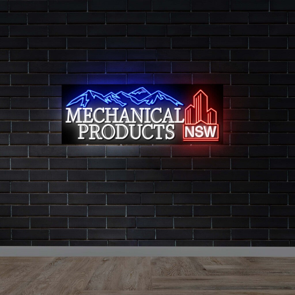 Mechanical Products NSW - Premium Neon Artwork