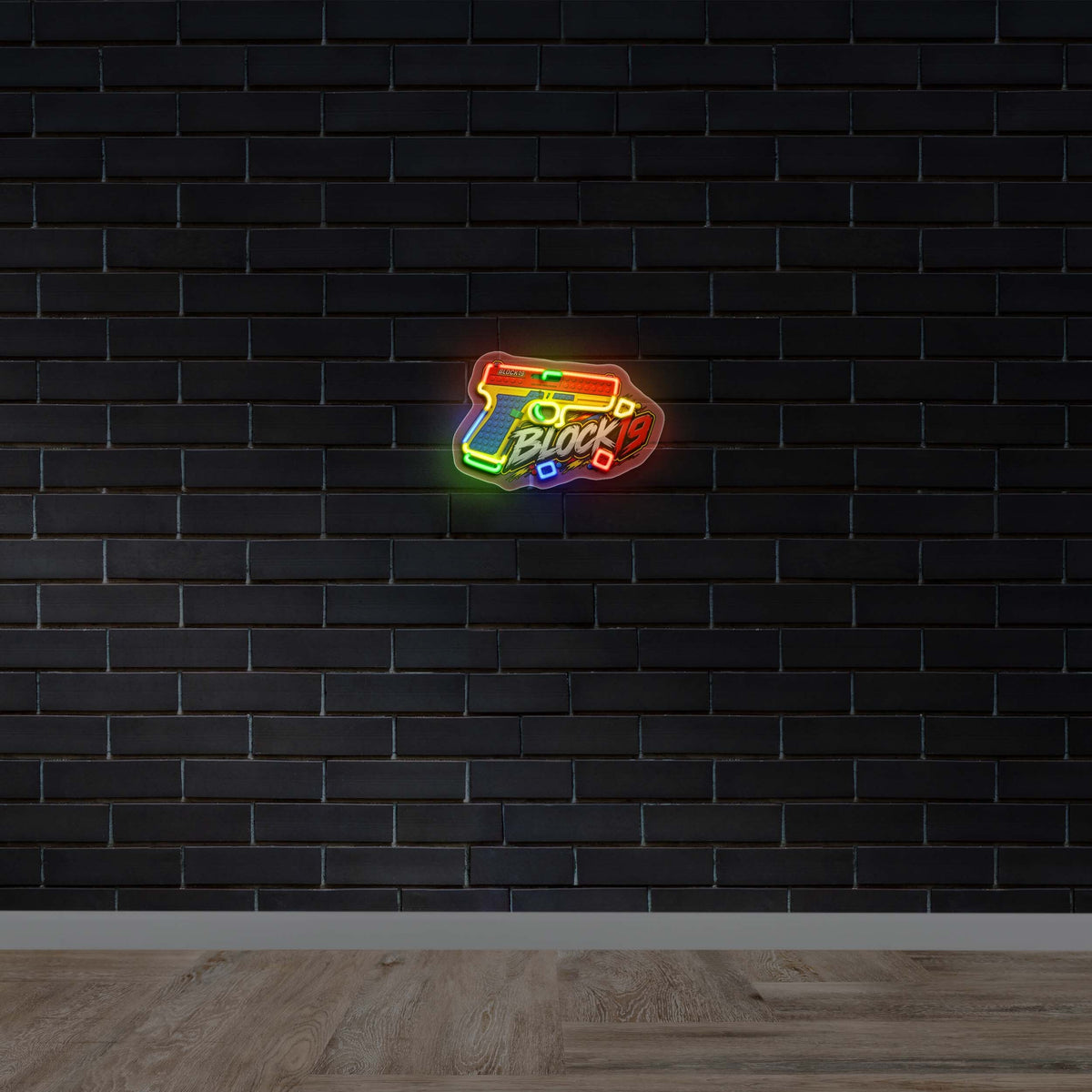 Block 19 | Smaller Version - Premium Neon Artwork