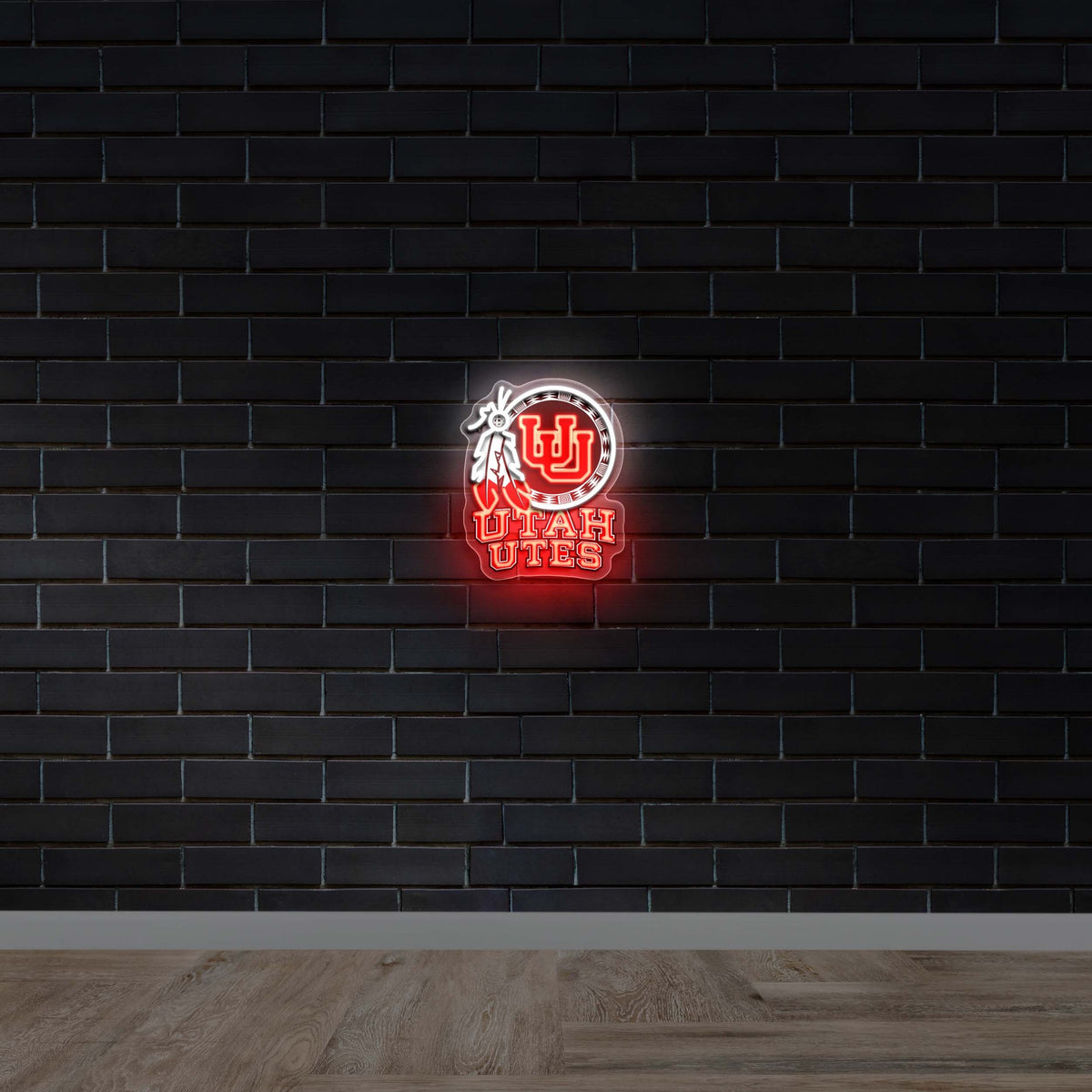 UTAH UTES | Smaller Version -  Premium Neon Artwork