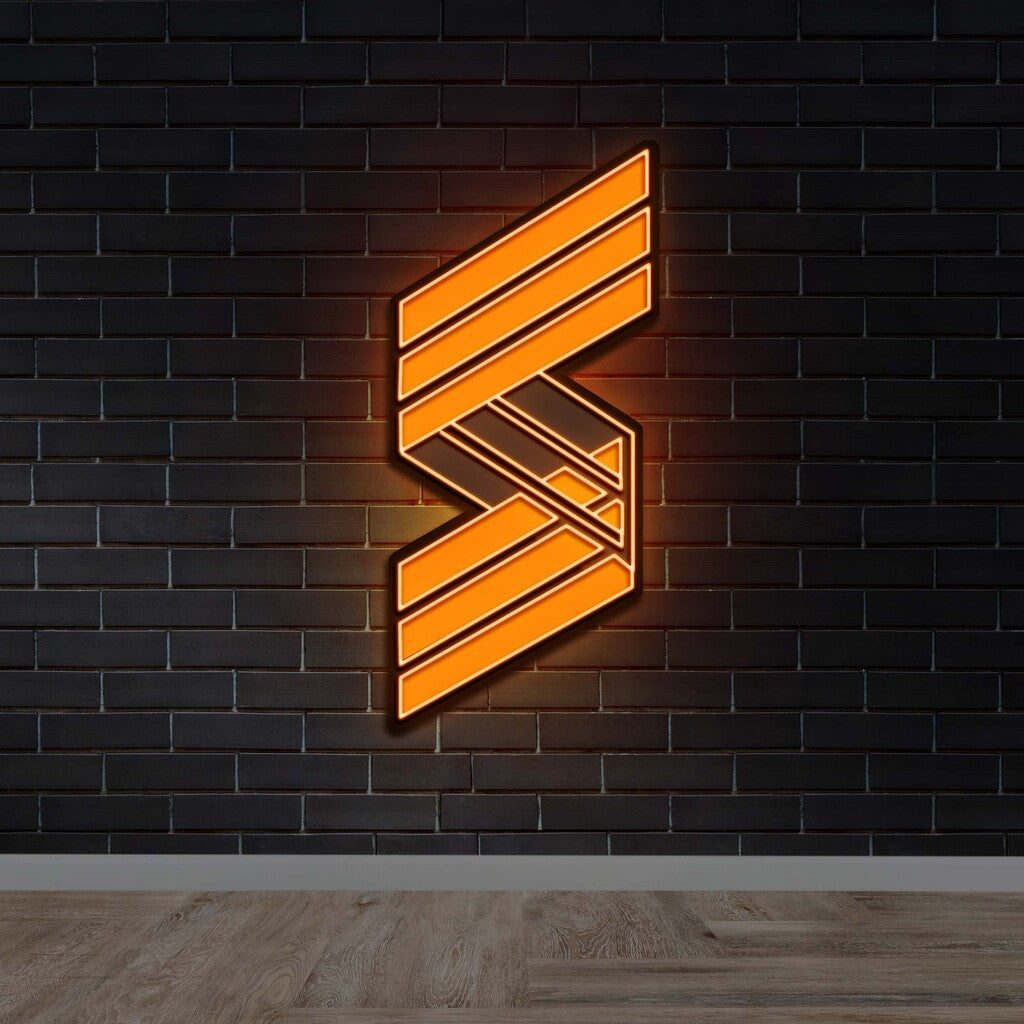 S Logo - Premium Neon Artwork
