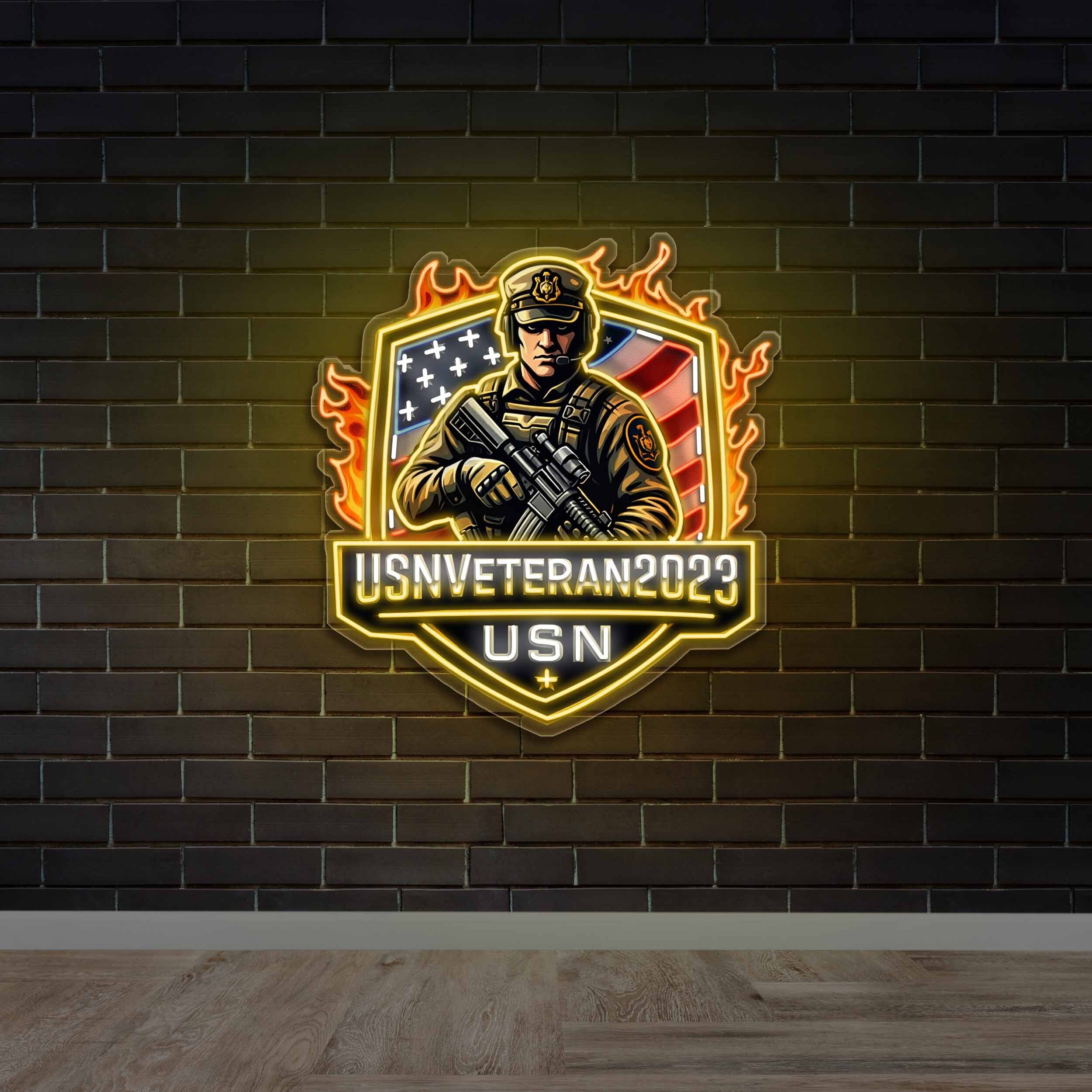 USNVETERAN2023 - Premium Neon Artwork