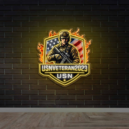 USNVETERAN2023 - Premium Neon Artwork