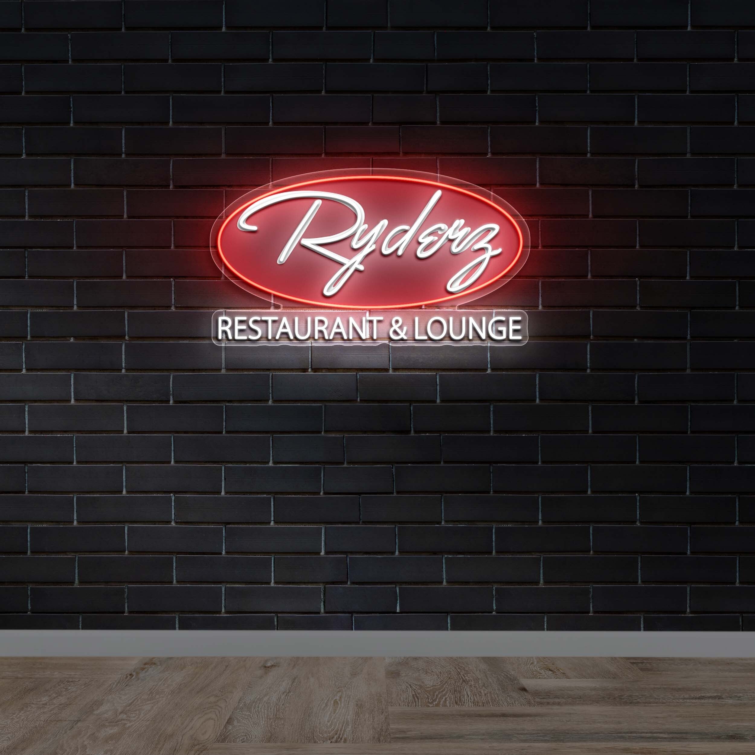 Ryderz Restaurant & Lounge - Premium Neon Artwork