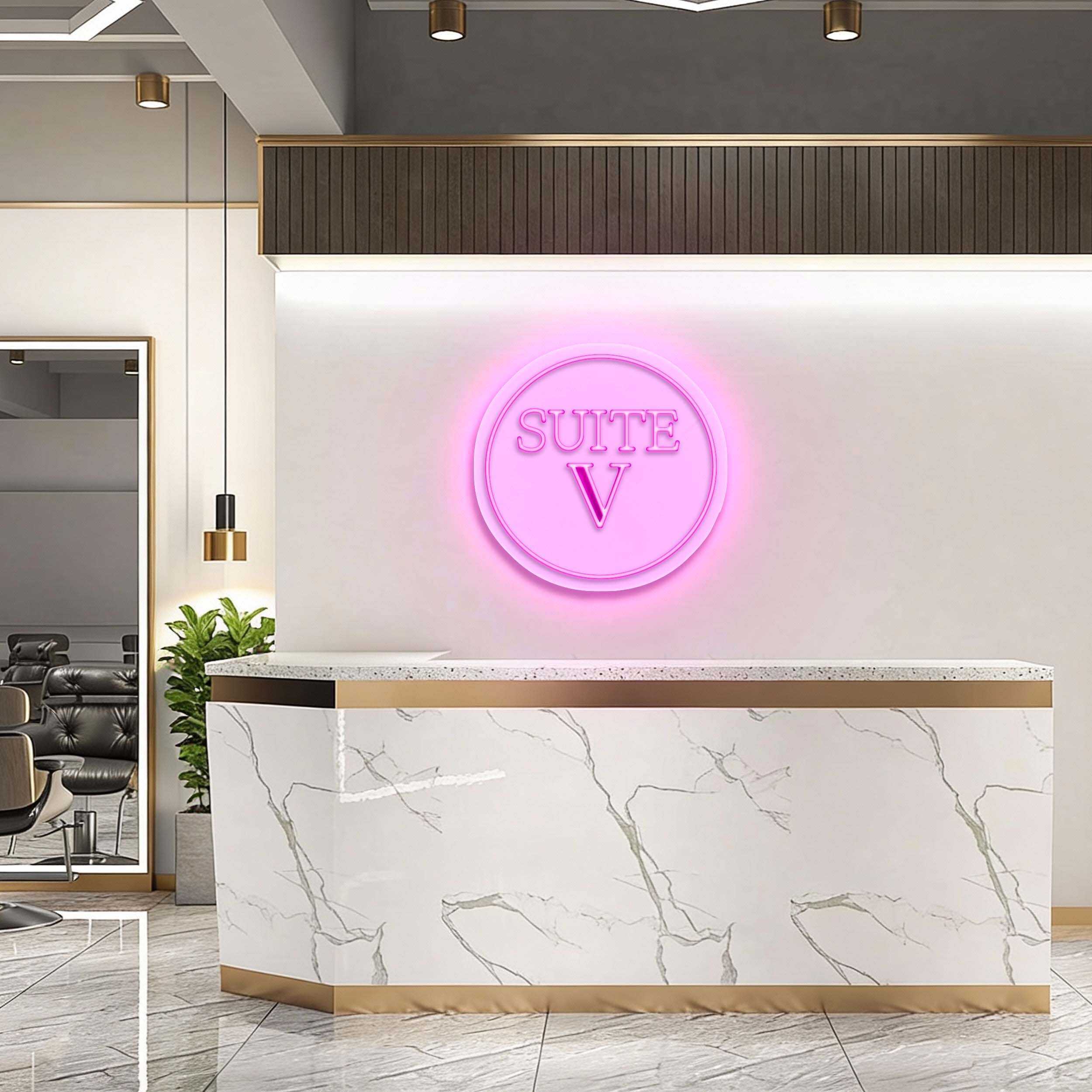 SUITE V - Premium Neon Artwork