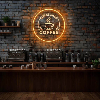 Vintage Coffee Shop LED Neon Sign