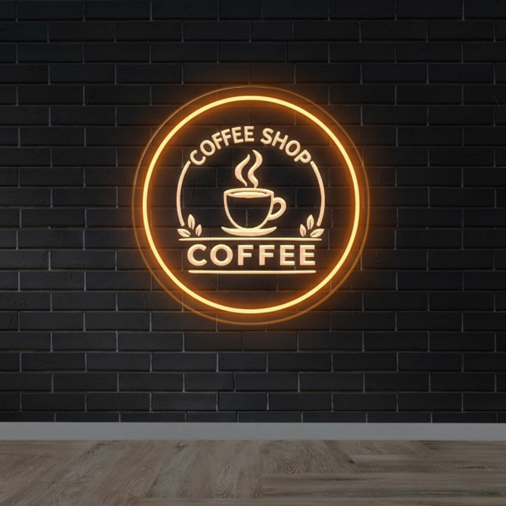 Vintage Coffee Shop LED Neon Sign