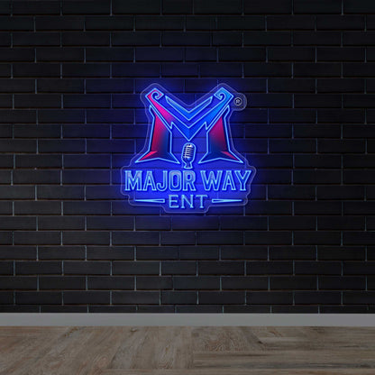 MAJOR WAY ENT - Premium Neon Artwork
