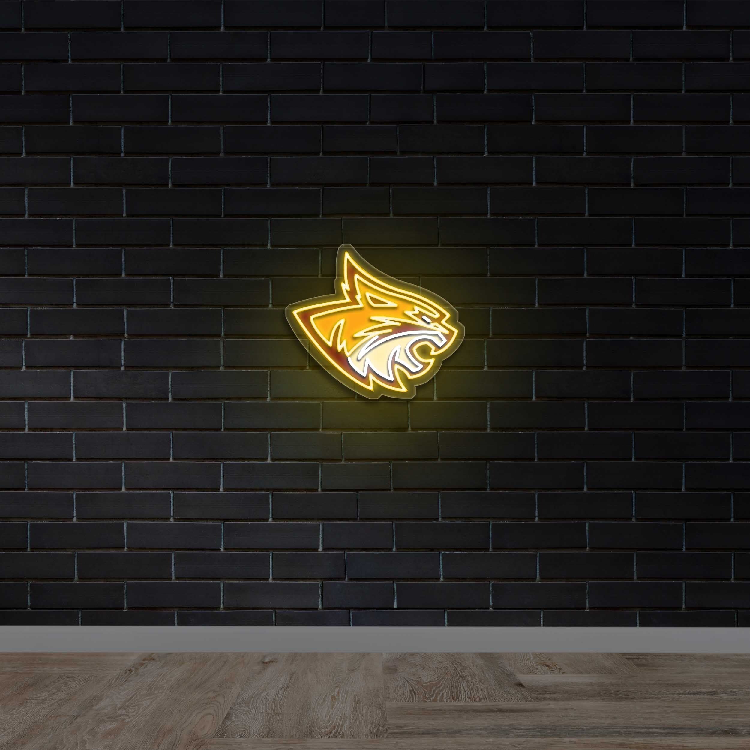 Wildcat logo - Premium Neon Artwork