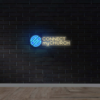 Connect my Church - Premium Neon Artwork