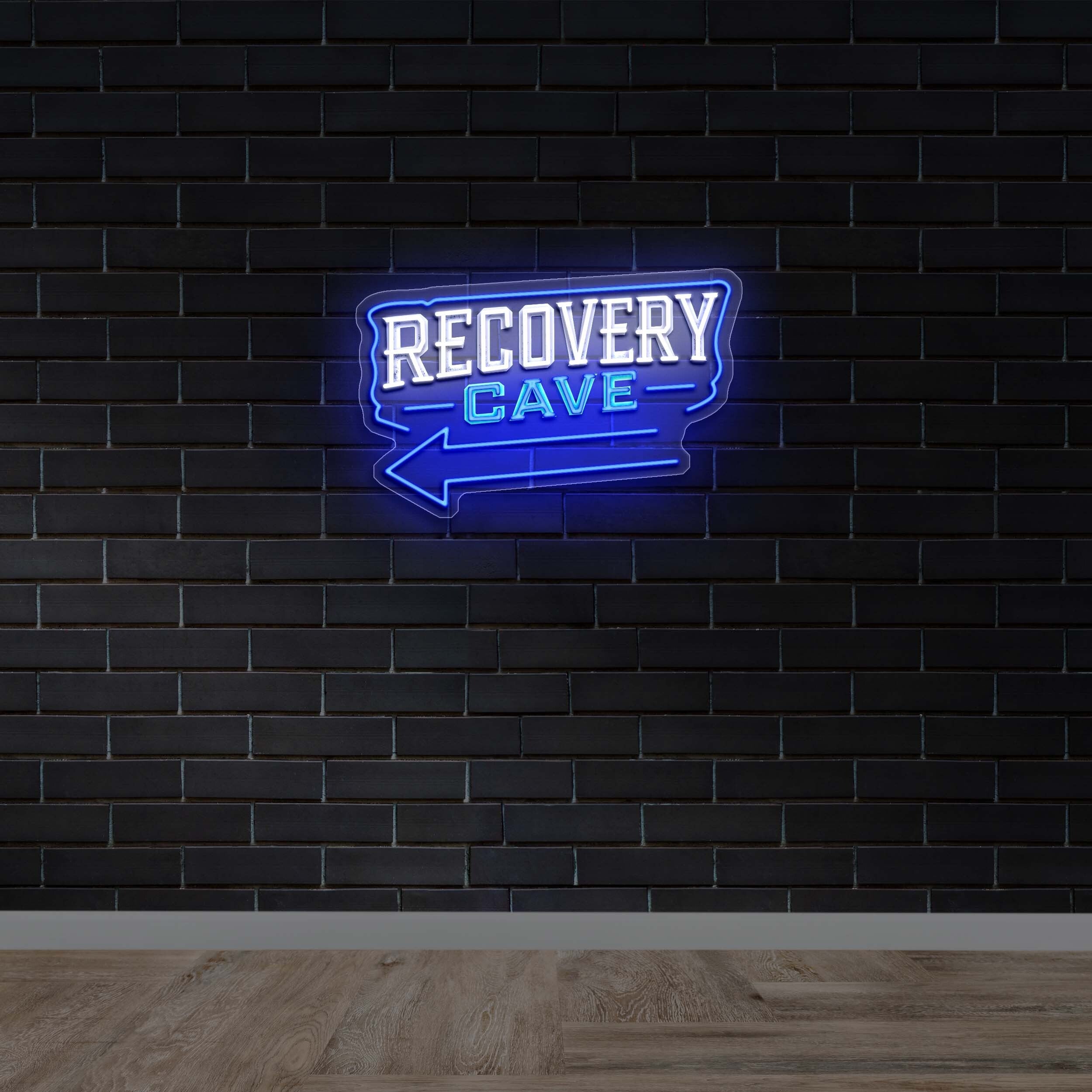 Recovery Cave - Premium Neon Artwork