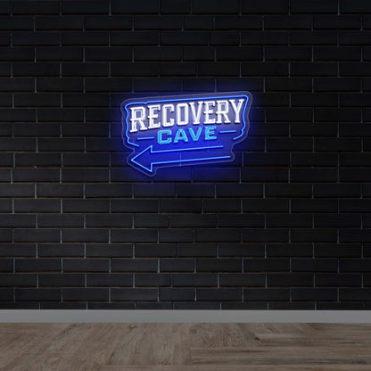 Recovery Cave - Premium Neon Artwork