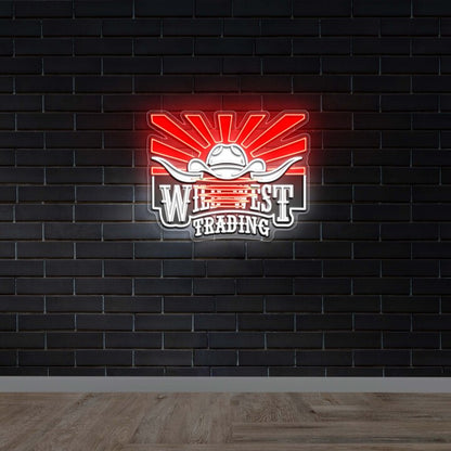 Wild West Trading - Premium Neon Artwork
