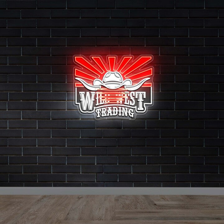 Wild West Trading - Premium Neon Artwork